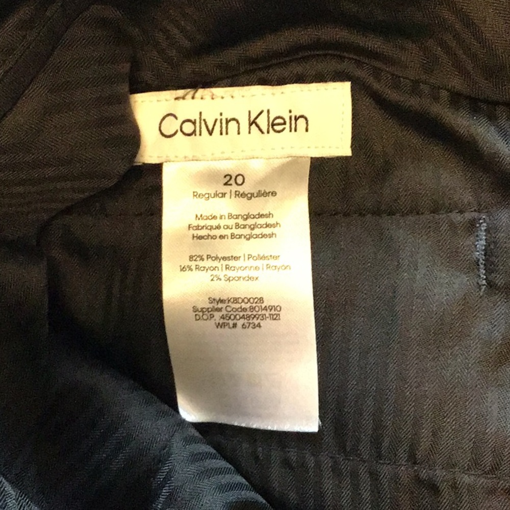 Calvin Klein boys youth suit size 20 blue - Picture 8 of 10